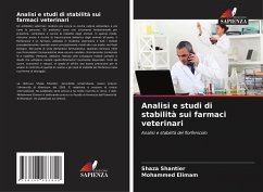 Cover Analisi e studi di stabilità sui farmaci veterinari