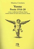 Verste. Poesie 1916-1920. Testo russo a fronte Verste. Poesie 1916-1920. Testo russo a fronte