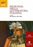 Filologia della letteratura italiana Filologia della letteratura italiana
