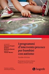 Cover I programmi d'intervento precoce per bambini con autismo. Guida clinica