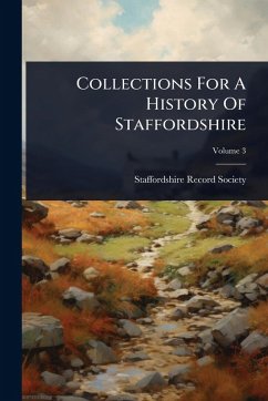 Cover Collections For A History Of Staffordshire