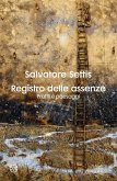 Registro delle assenze. Profili e paesaggi Registro delle assenze. Profili e paesaggi