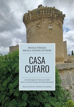 Cover Casa Cufaro. Una famiglia di Venosa tra fatti storici e storie private da metà Ottocento