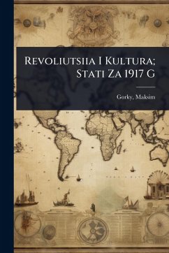 Cover Revoliutsiia I Kultura; Stati Za 1917 G