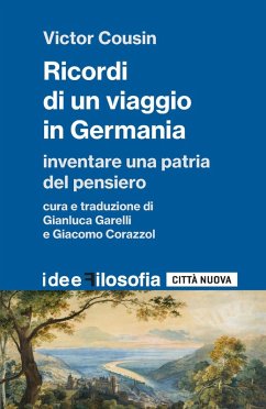 Cover Ricordi di un viaggio in Germania. Inventare una patria del pensiero