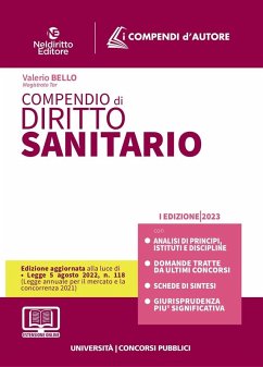 Compendio di diritto sanitario - Bello, Valerio