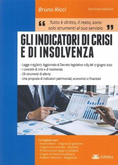 Cover Gli indicatori di crisi e di insolvenza