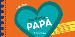 Cover Coupon per il mio papà. Regala momenti unici da vivere insieme!
