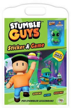 Cover Stumble Guys. Sticker & game