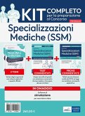 Kit completo per le specializzazioni mediche SSM. Volumi per la preparazione ai test di accesso alle scuole di specializzazione medica