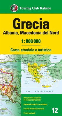 Cover Grecia. Albania. Macedonia 1:800.000