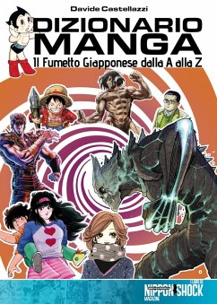 Cover Dizionario manga. Il fumetto giapponese dalla A alla Z