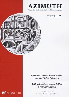 Epistemic bubbles, echo chambers and the digital infosphere-Bolle epistemiche, camere dell'eco e l'infosfera digitale