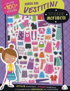 Cover Gioca coi vestitini. Sticker morbidosi