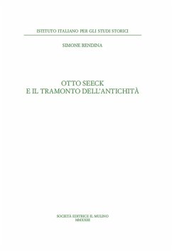Cover Otto Seeck e il tramonto dell'antichità