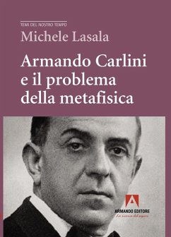 Cover Armando Carlini e il problema della metafisica