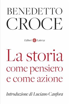 Cover La storia come pensiero e come azione