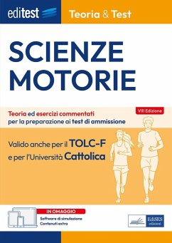 Cover EdiTEST. Scienze motorie. Teoria & Test. Nozioni teoriche ed esercizi commentati per la preparazione ai test di ammissione