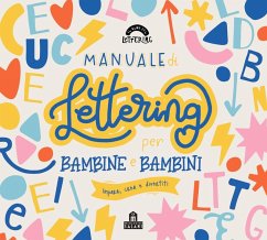 Cover Manuale di lettering per bambine e bambini