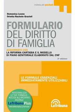 Cover Formulario del diritto di famiglia