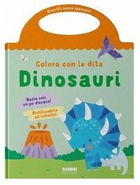 Cover Dinosauri. Colora con le dita