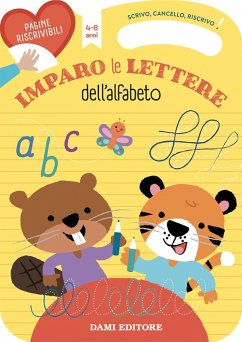Cover Imparo le lettere dell'alfabeto. Scrivo, cancello, riscrivo