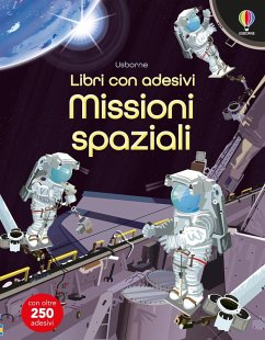 Cover Missioni spaziali. Con adesivi