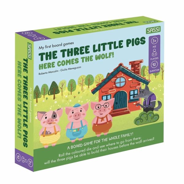 The three little pigs. Here comes the wolf! My first board games The three little pigs. Here comes the wolf! My first board games