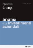 Analisi degli investimenti aziendali Analisi degli investimenti aziendali