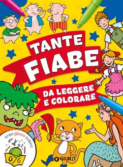 Cover Tante fiabe da leggere e colorare