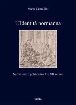 Cover L' identità normanna. Narrazione e politica tra X e XII secolo