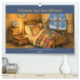 Zuhause bei den Kleinen. Ein Jahr voller tierischer Rückzugsorte. (hochwertiger Premium Wandkalender 2026 DIN A2 quer), Kunstdruck in Hochglanz