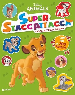 Disney Animals. Super staccattacca. Gioca, attacca, impara con più di 200 adesivi Cover Disney Animals. Super staccattacca. Gioca, attacca, impara con più di 200 adesivi