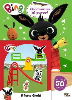 Cover Giochiamo al parco! Bing. Con adesivi