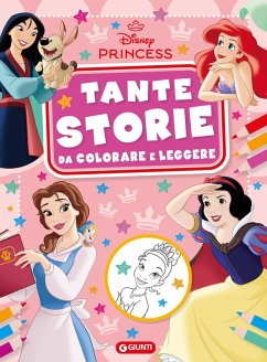 Cover Principesse Disney. Tante storie da colorare e leggere