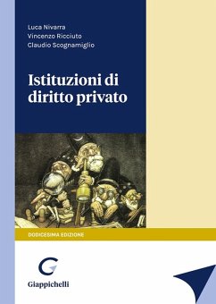 Cover Istituzioni di diritto privato