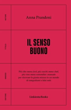 Il senso buono - Prandoni, Anna