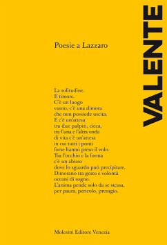 Cover Poesie a Lazzaro