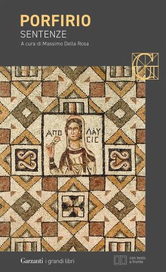 Cover Sentenze. Testo greco a fronte