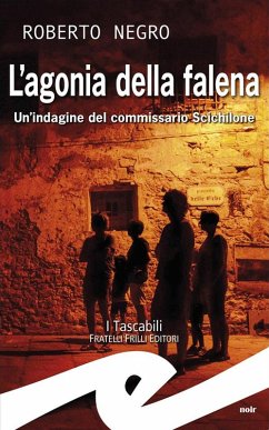 Cover L' agonia della falena. Un'indagine del commissario Scichilone