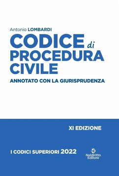 Codice di procedura civile. Annotato con la giurisprudenza - Lombardi, Antonio