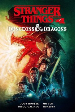 Cover Stranger things e Dungeons & Dragons