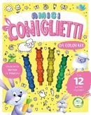 Amici coniglietti da colorare Amici coniglietti da colorare