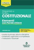 Dispensa di diritto costituzionale. Elementi con parole chiave Dispensa di diritto costituzionale. Elementi con parole chiave