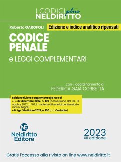 Codice penale e leggi complementari - Garofoli, Roberto