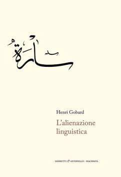 L' alienazione linguistica Cover L' alienazione linguistica