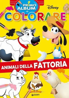 Cover Animali fattoria. Primo album da colorare