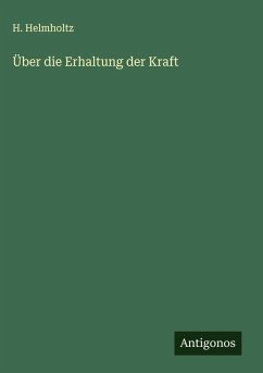 Cover Über die Erhaltung der Kraft