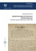 Statuto e posizioni dottrinali tra '800 e '900