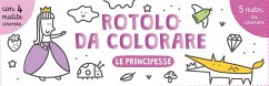 Cover Le principesse. Rotolo da colorare